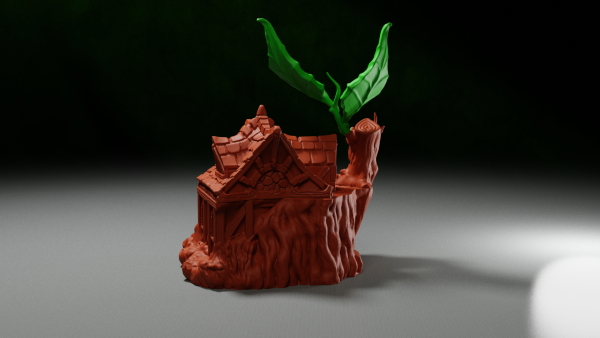 Forest hut - 3D printed